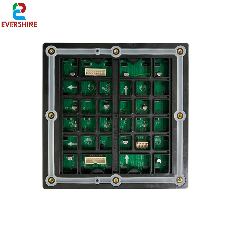 야외 방수 LED Fullcolor P3 192*192 디스플레이 모듈 64*64 픽셀 16 스캔 3in1 RGB SMD1415 라이트 Led 매트릭스 벽 화면 IP65