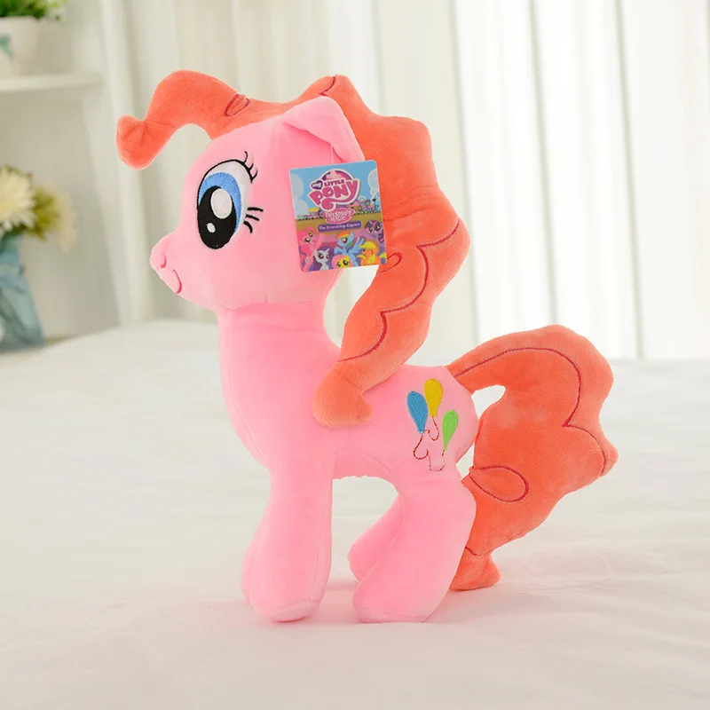 thumbnail image 1 of 20Cm My Little Pony Plush Toys Anime Twilight Sparkle Fluttershy Pinkie Pie My Little Pony Soft Stuffed Doll Kids Birthday Gifts, 1 of 5