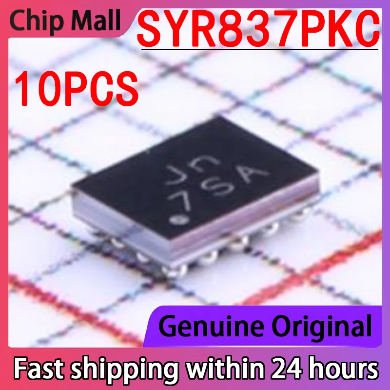 

10PCS New SYR837PKC Screen Printed Jn Package WCSP20 DC-DC Power Chip in Stock