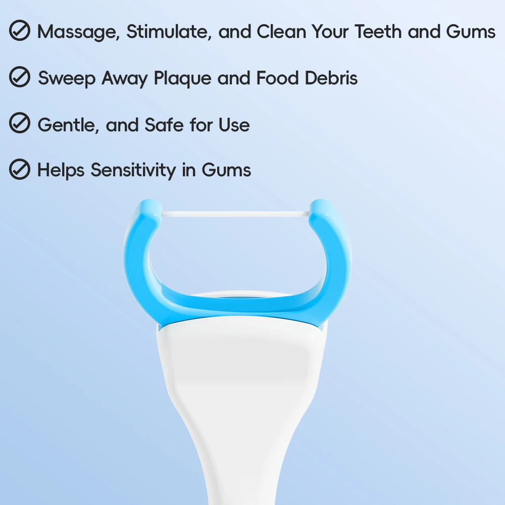 Compatible with Philips Electric Toothbrush Flosser Brush Heads, 50x Replacement Floss Picks for Sonicare Electric Toothbrushes