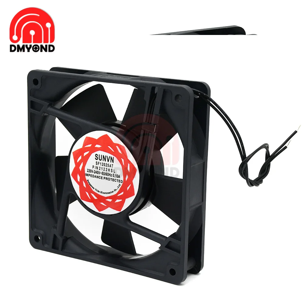 SF-12025 12cm 120mm AC 220V 0.1A Case Cooling Fan