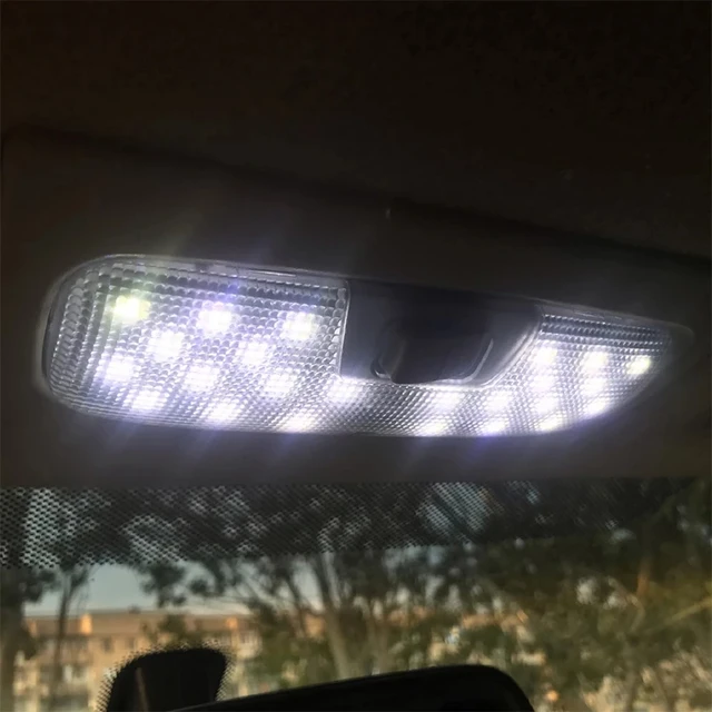 Lámparas de lectura LED de estilo de coche para Ford Focus 2 MK2 Fiesta Ecosport 2005-2014, lámpara de techo, caja de luces interiores de coche - Imagen 5