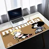 Mafalda Pc E-Sports Mouse Pad Gamer Computer Keyboard Desk Mats Home Office Decoration Accessories Non Slip Gaming Mousepads 3