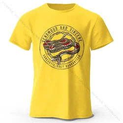 Vintage 80s - Inspired Unisex Graphic Tee - Soft Cotton Casual Streetwear - XXXL (Yellow)