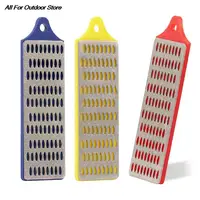 3pcs 240 360 500 1000 Grit Stone Backing Whetstone Block For Ski Edges DMD Diamond Sharpening Hone Set Skiing Sharpeners 2