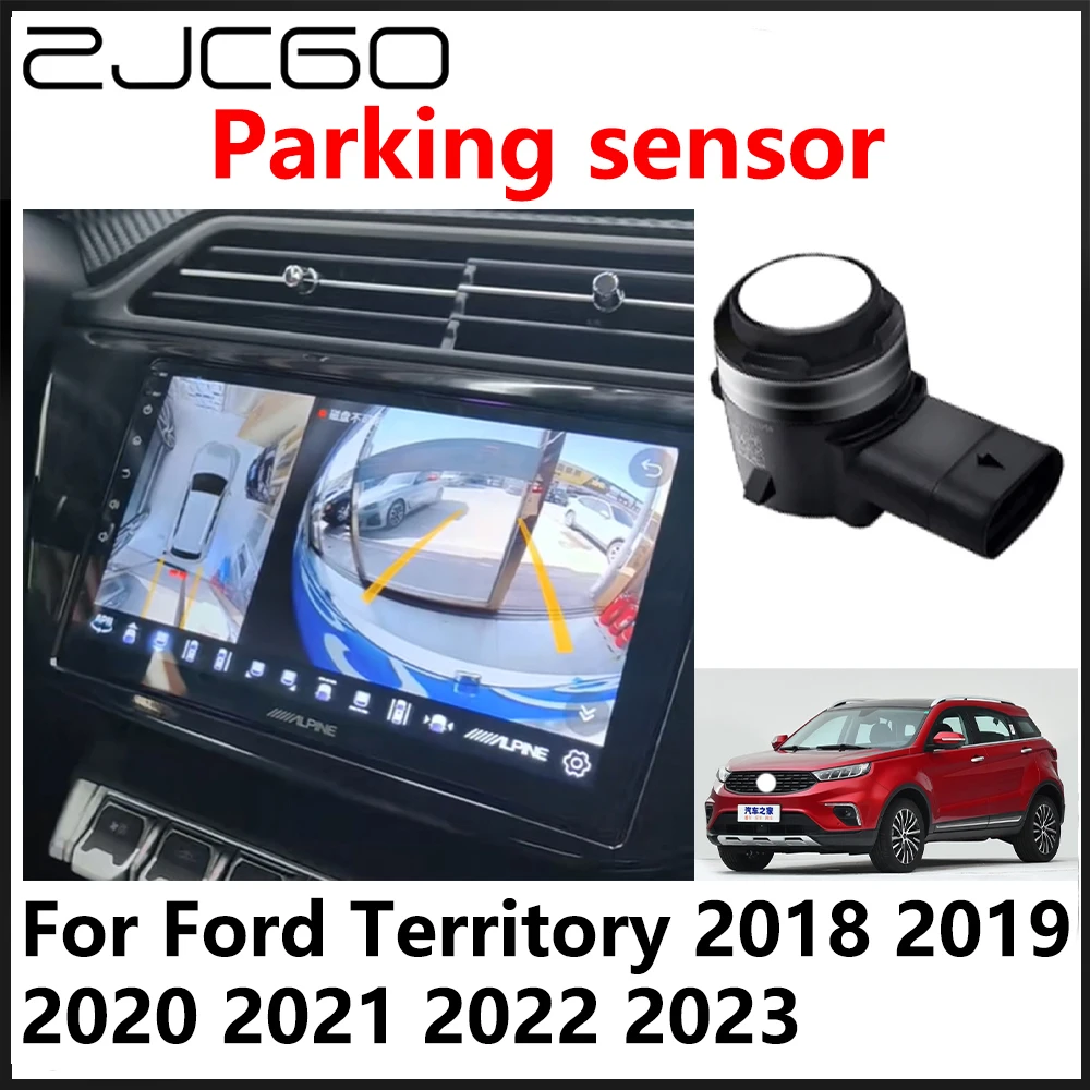 

ZJCGO OEM Front Rear Reverse Parking Sensor PDC Car Reversing AID System For Ford Territory 2018 2019 2020 2021 2022 2023