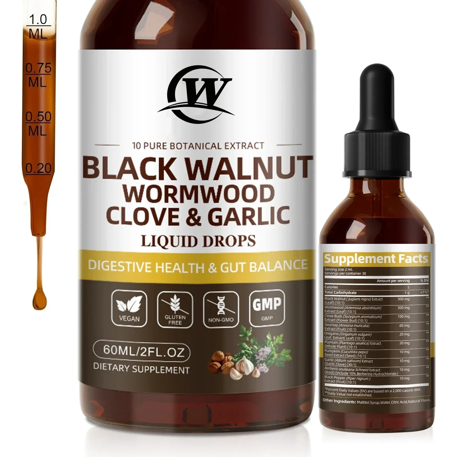 Black Walnut Drops with Wormwood & Clove 4 S76c6aceba98a4aa68393fa2fbe879ca6C