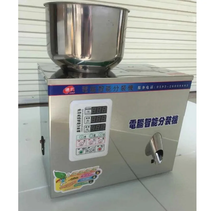 1-30g Food Automatic Packing Machine Granular Material Medicinal Racking Machine Bag Installed High-Quality Filling