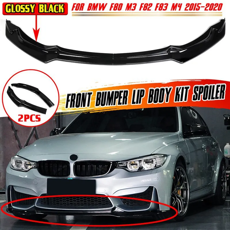 

CS/MP стиль автомобильный передний бампер спойлер губа диффузор Комплект кузова сплиттер фартуки защита для BMW F80 M3 F83 F82 M4 2015-2020