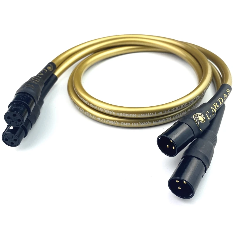 Коаксиальный аудио удлинитель Cardas Hexlink Golden 5-C сбалансированный интерфейс XLR