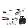 Four Channel Aircraft Model C129v2 Helicopter Single Blade No Aileron Pneumatic Stunt Remote Control Aircraft Boy Toy Gift 6