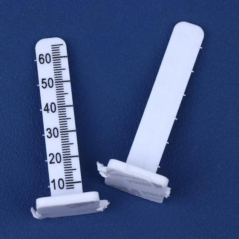 10개 60mm 높이 레벨 스케일 시멘트 측정용 바닥 레벨 페그, 셀프 레벨링 핀
