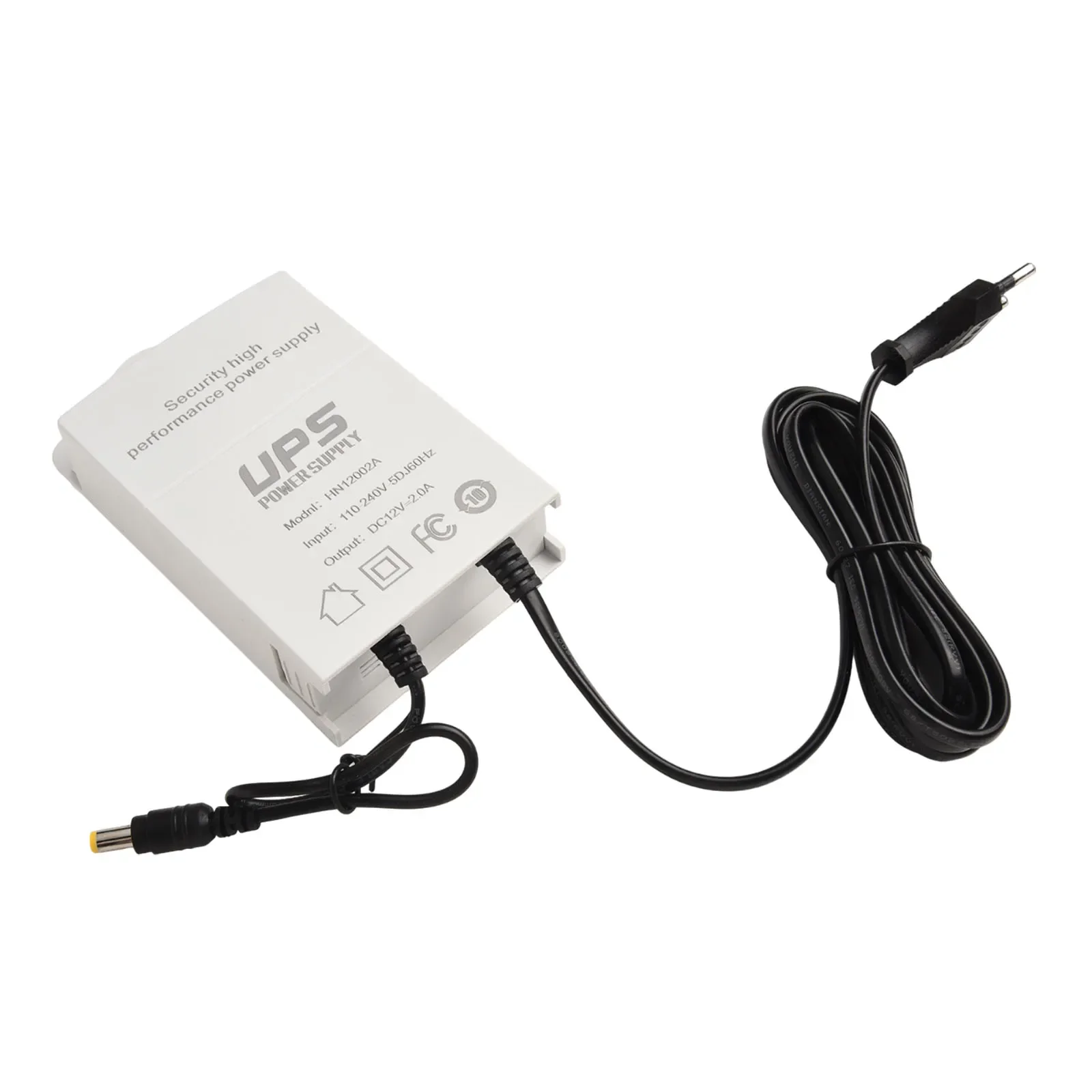 Uninterruptible Power Supply Portable Ups Mini Ups 12V Monitoring UPS Battery Monitoring Outdoor Voltage Stabilizer EU Standard Adapter