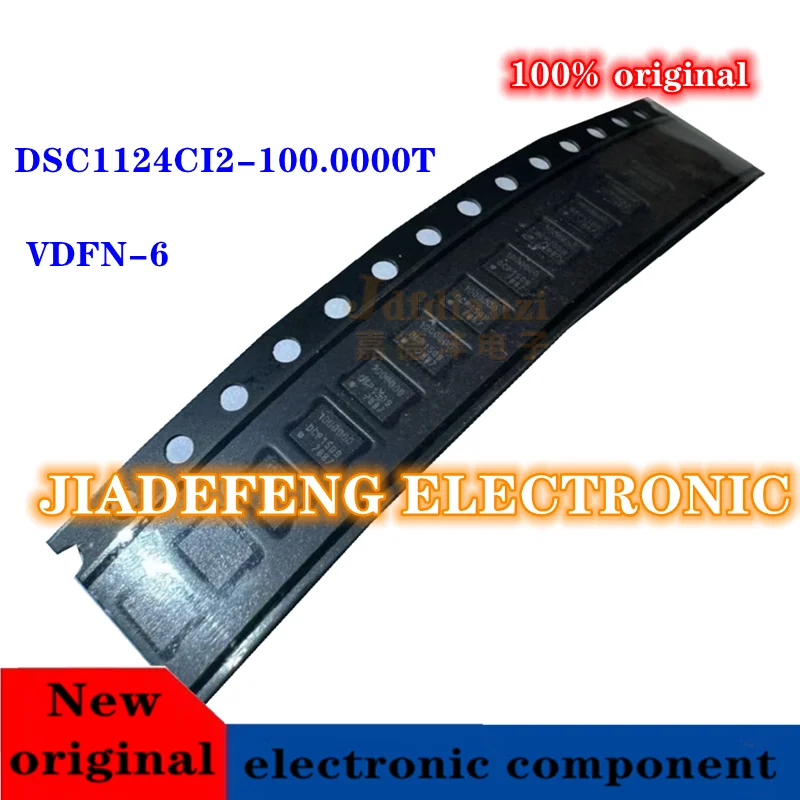 1PCS 새로운 DSC1124CI2-100.0000T VDFN-6 3225 SMD 발진기 100mhz 25ppm