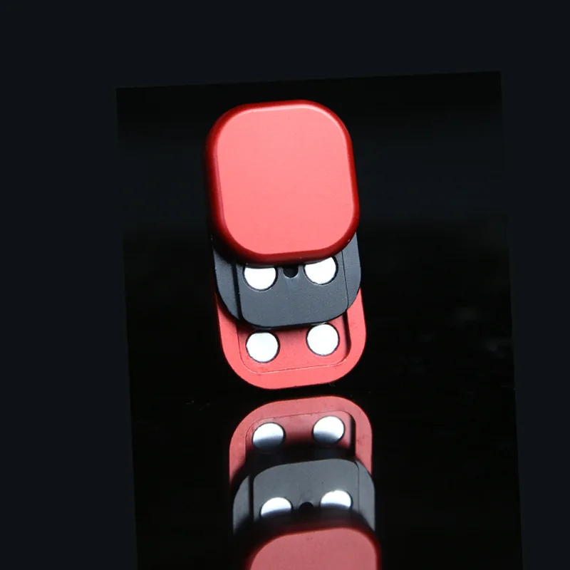 Magnetic Push Card Haptic Coin Metal Fidget Slider Stress Relief_voghion.com