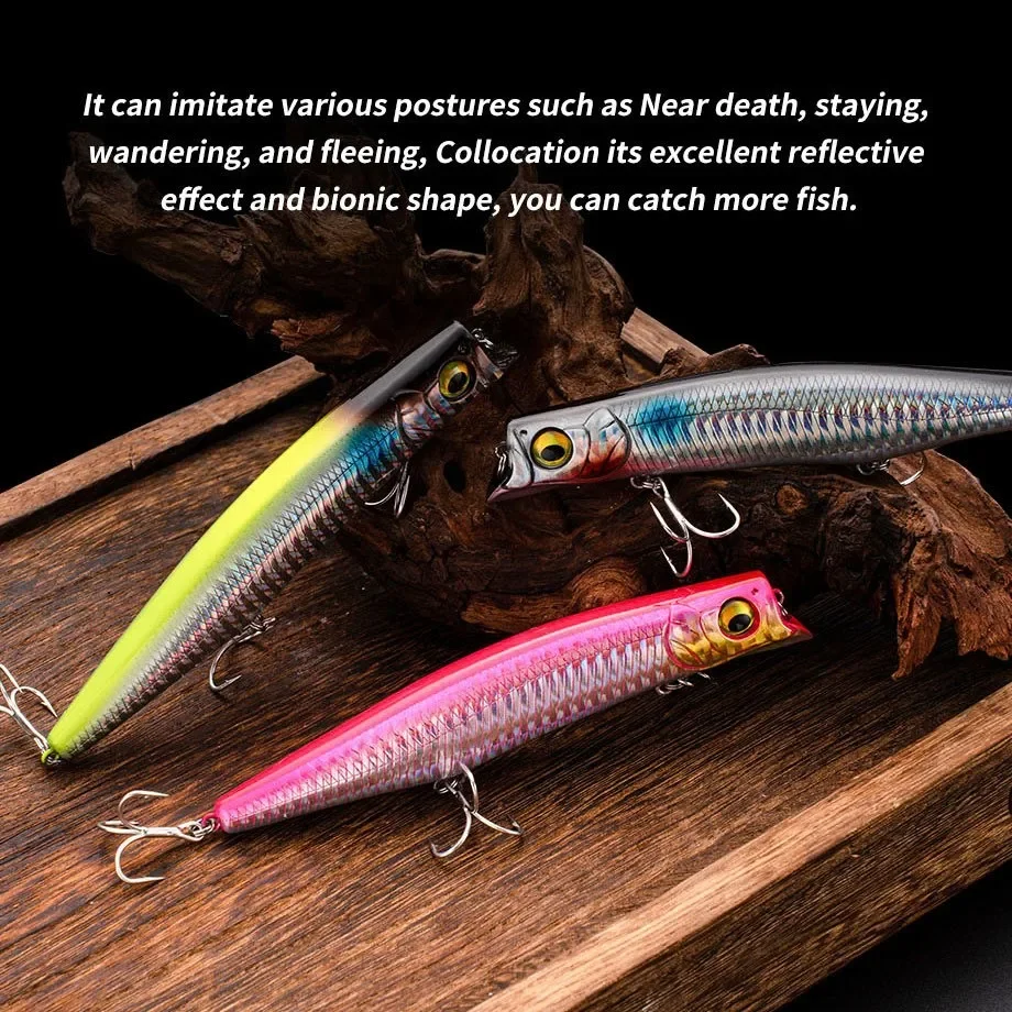 Fishing Lures KAGELOU 125 Surface Hard Baits Saltwater