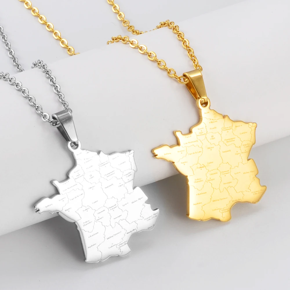 Stainless Steel Iraqi Flag Necklace Republic Of Iraq Map Flag - Stainless Steel Silver Color Jewelry Pendant Necklace