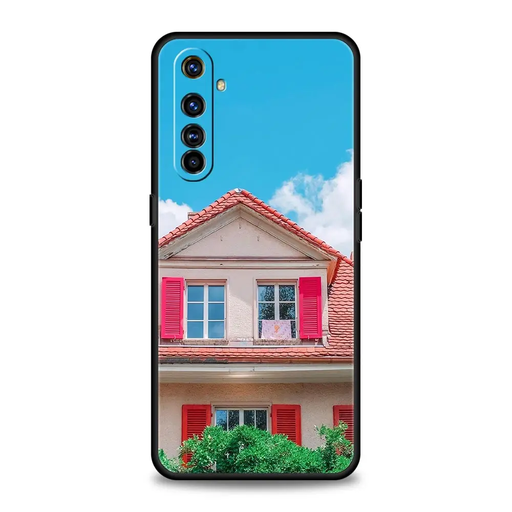 Blue Sky White Cloud Decorative Home Phone Case