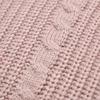 Solid Color Newborn Baby Swaddle Blankets Breathable Knitwear Infant Security Blankets Soft Acrylic Toddler Receiving Blankets 3