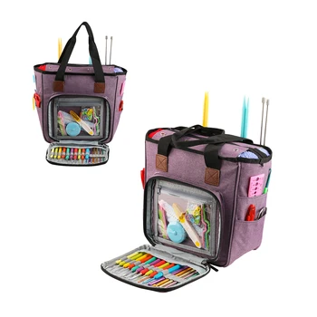 Knitting Tote Yarn Storage Bag 1