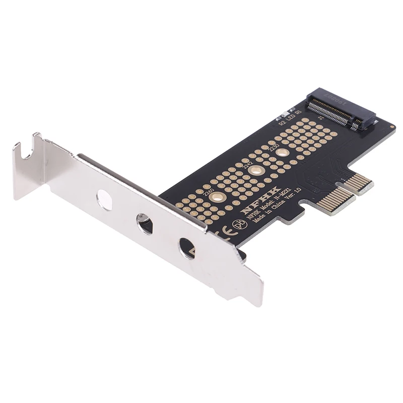 NVMe PCIe M.2 NGFF SSD to PCIe x1 어댑터 카드, PCIe x1 to M.2 카드, 브래킷 포함