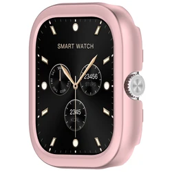 Hollow Protective Case - Durable PC Material Watch Shell Decoration for Redmi Watch 4 (Rose Gold)