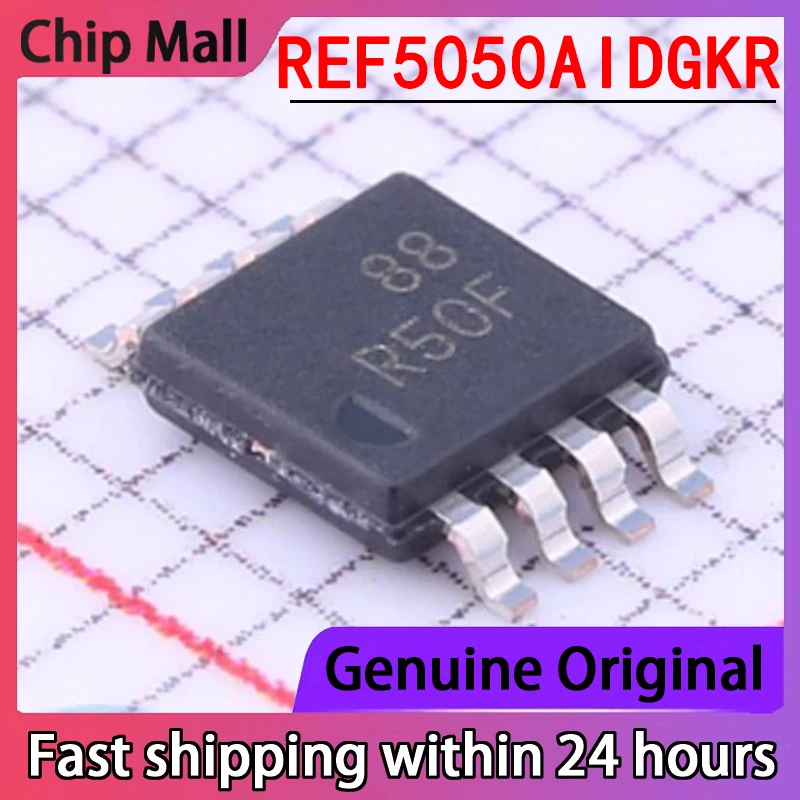 

2 шт., новый оригинальный чип REF5050AIDGKR MSOP8 для определения напряжения