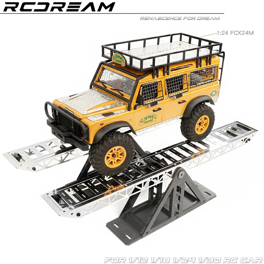 Accessoire Obstacle Aluminium pour RC Crawler 1/12 1/18 1/24 1/30