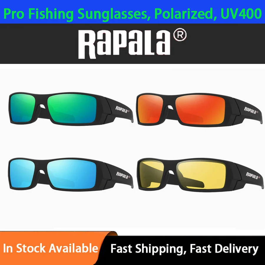 Full Surrounding Design Rapala Polarized Sunglasses Outdoor Mountaineering Anti-ultraviolet Sunglasses Riding Fishing polarized sunglasses fishing sunglasses