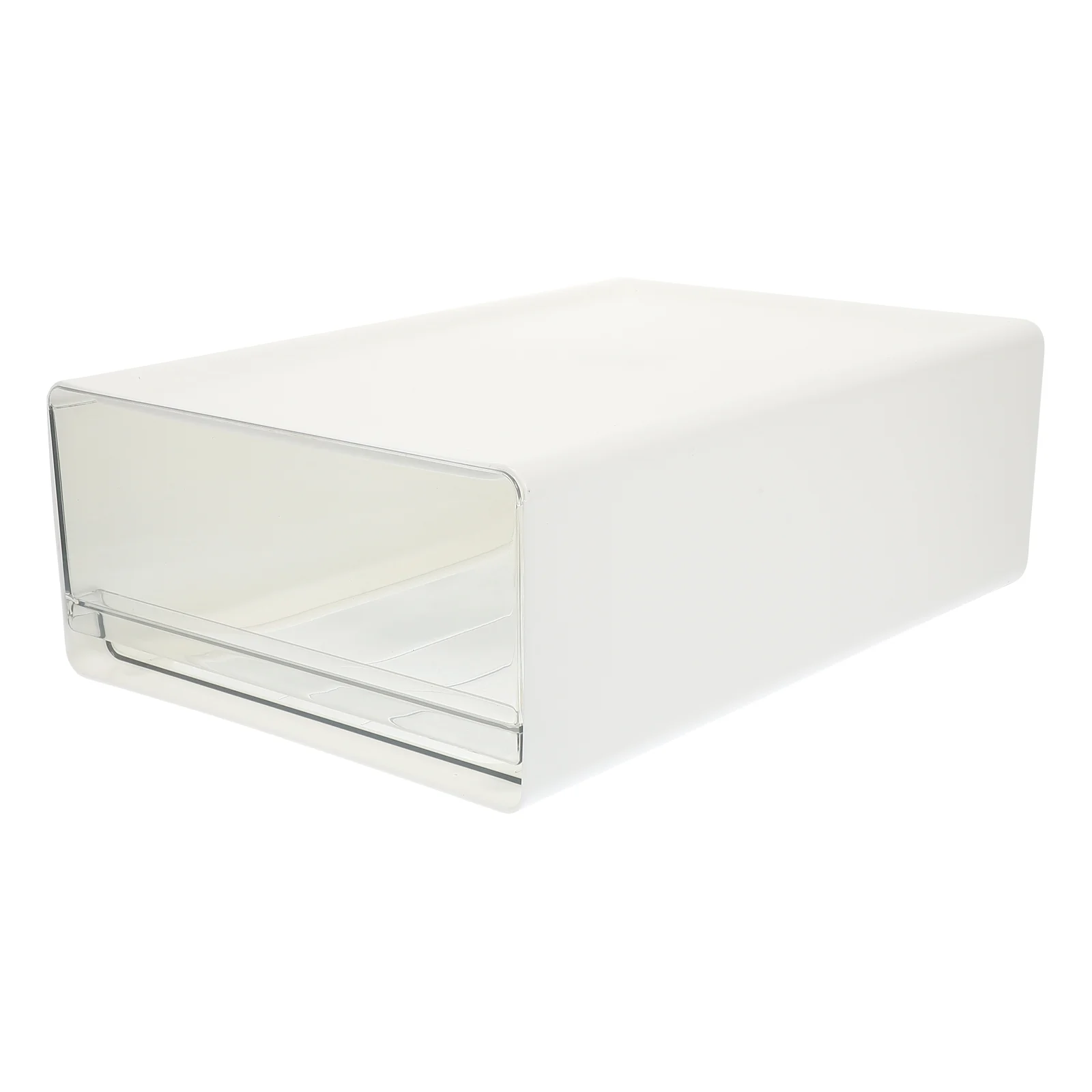 

Drawer Storage Box Convenient Dorm Case Supply Desktop Mini Drawers Office Accessory Clear Plastic Tray Partition