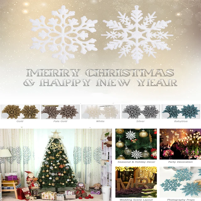 White Polyester Felt Snowflakes for New Year, Christmas Decoration - China  Christmas Decoration and White Snowflakes price