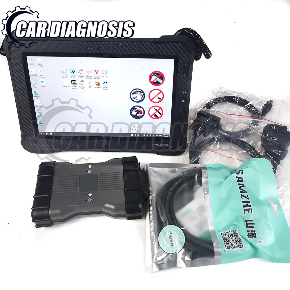 

for MB Star Doip C6 Diagnosis VCI Mutiplexer SD Connect Xentry SSD for Benz Cars Bus PK C4 C5 M6 Diagnostic Tool