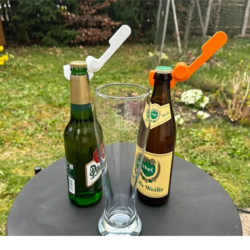 병뚜껑 발사기 맥주 오프너, 시끄러운 캡 제거기, 홈 바 파티용 참신한 바 도구, 재미있는 맥주 애호가 선물