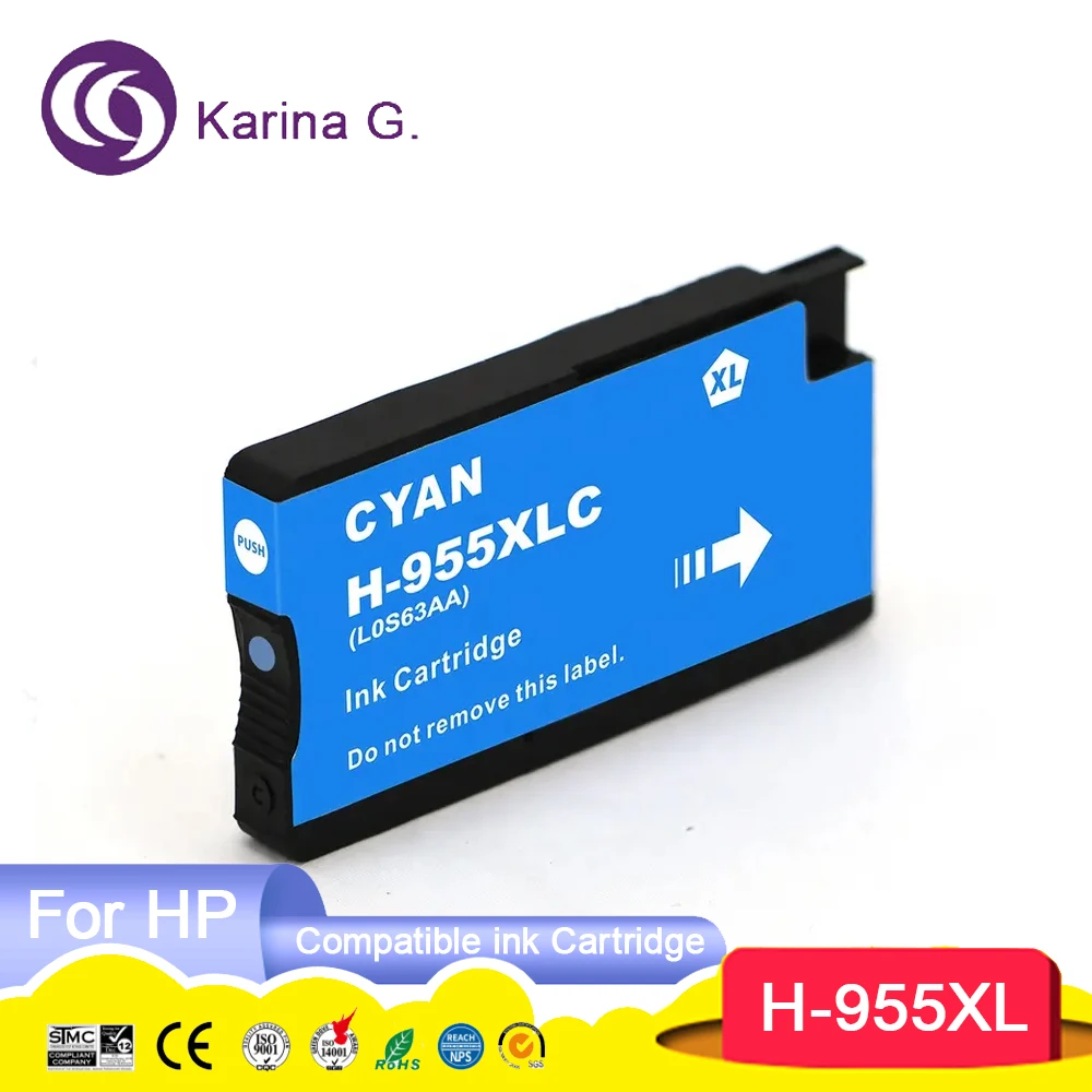 Compatible Ink Cartridge For 955 959 XL 955XL 959XL For OfficeJet Pro 7720/7730/