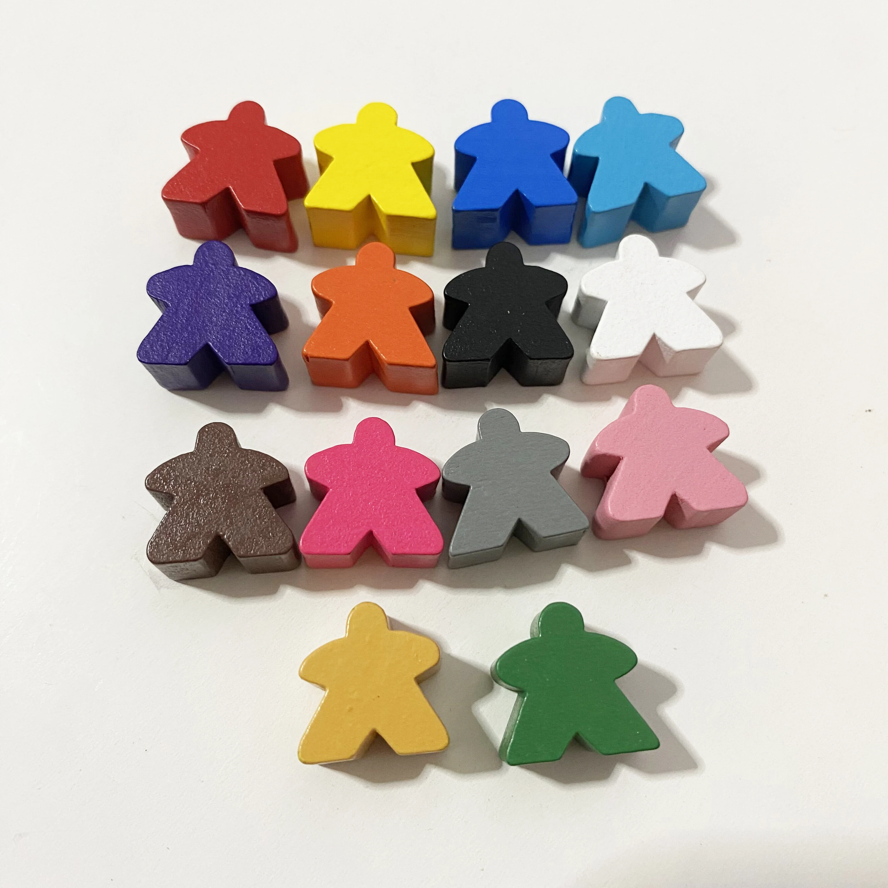 Wooden Gaming Components, Wooden Game Meeples Bits