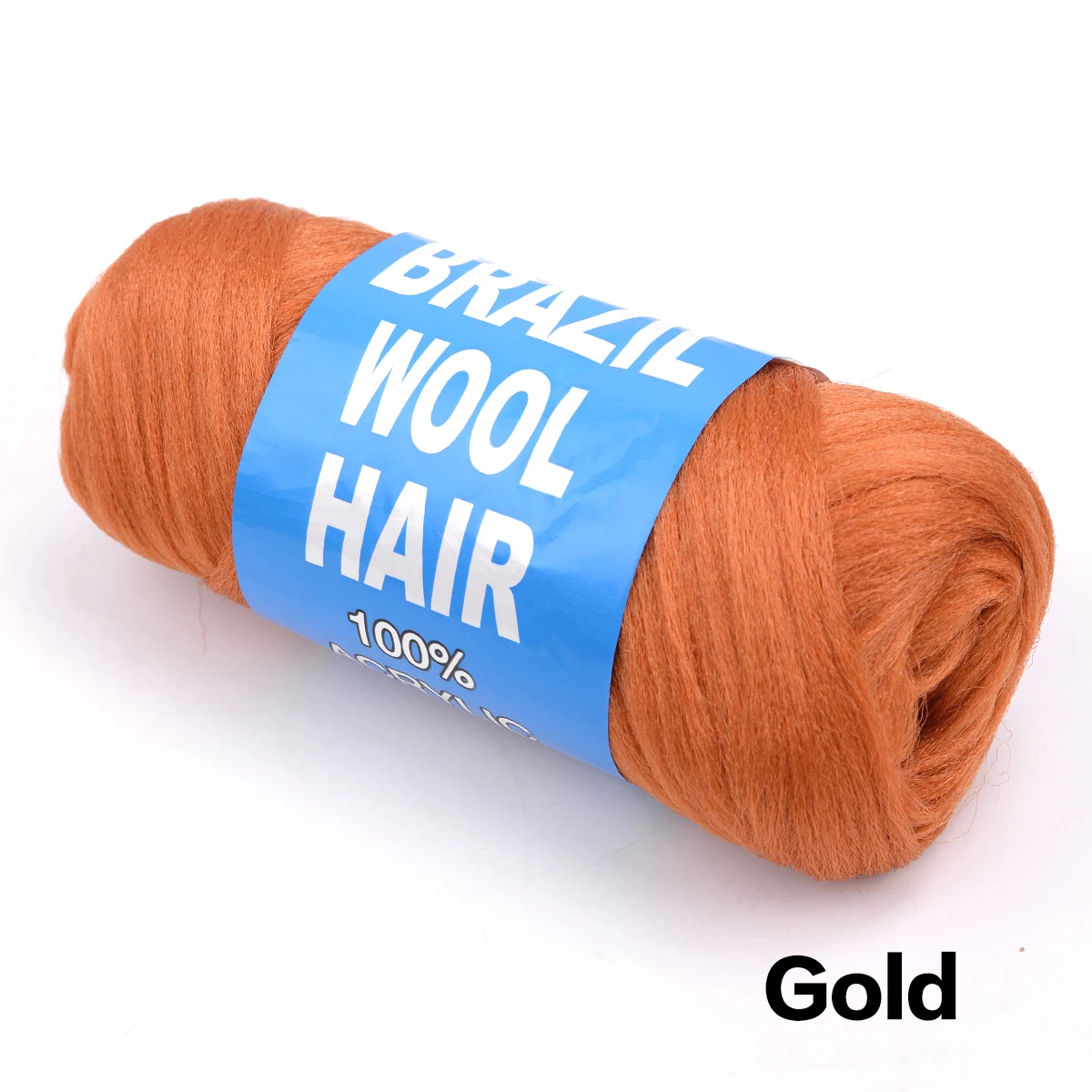 thumbnail image 1 of Paquete de 4 extensiones de cabello sintético de lana brasileña para mujer, hilo de cabello africano para trenzar, cabello falso senegalés, 1 of 5