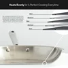 Misen 5-Ply Stainless Steel Cookware Set: 3 QT Stainless Steel Saucier with Lid, Saute Pan with Lid & 10" Frying Pan 3