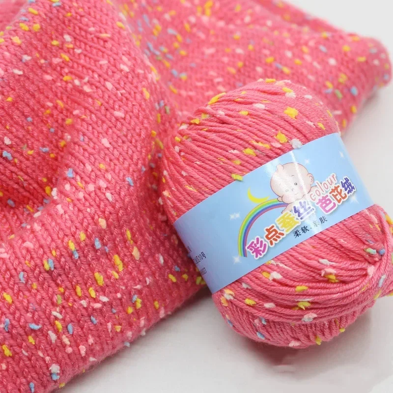 Knitting Knicker Yarn Crochet Soft Scarf Sweater Hat Yarn Medium Thick Hand Crocheted for Knitting Lot 50g/roll crochet yarn