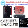 Online Unlimited Ktag 8.000 EU Red KTAG V8.000 4 LED V2.47 OBD2 Car ECU Chip Tuning Kit kess ktag Programmer Tool 1
