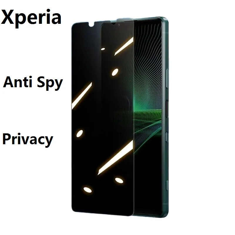 Privacy Tempered Glass Screen Protector Film - Anti-Spy Shield
