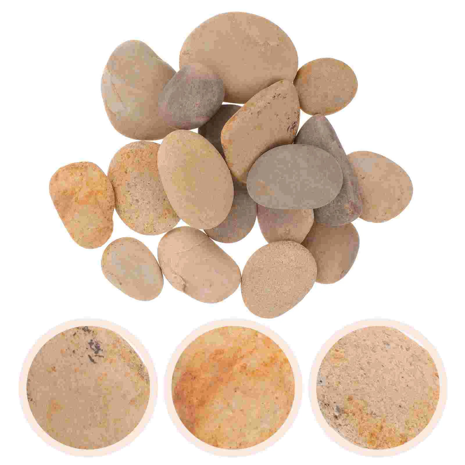 

Painted Stone Stones Painting Good Looking for Crafts Coloring Rocks Fish Aquarium Kit