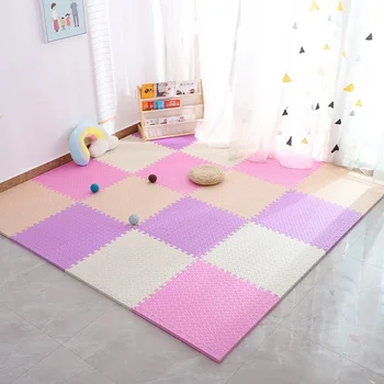 8-16pcs Tappetino da gioco per bambini Tappeto Puzzle Tappetini Tappetino per bambini Tappeto in schiuma EVA spessa Tappetino per attività per la camera dei bambini per il bambino