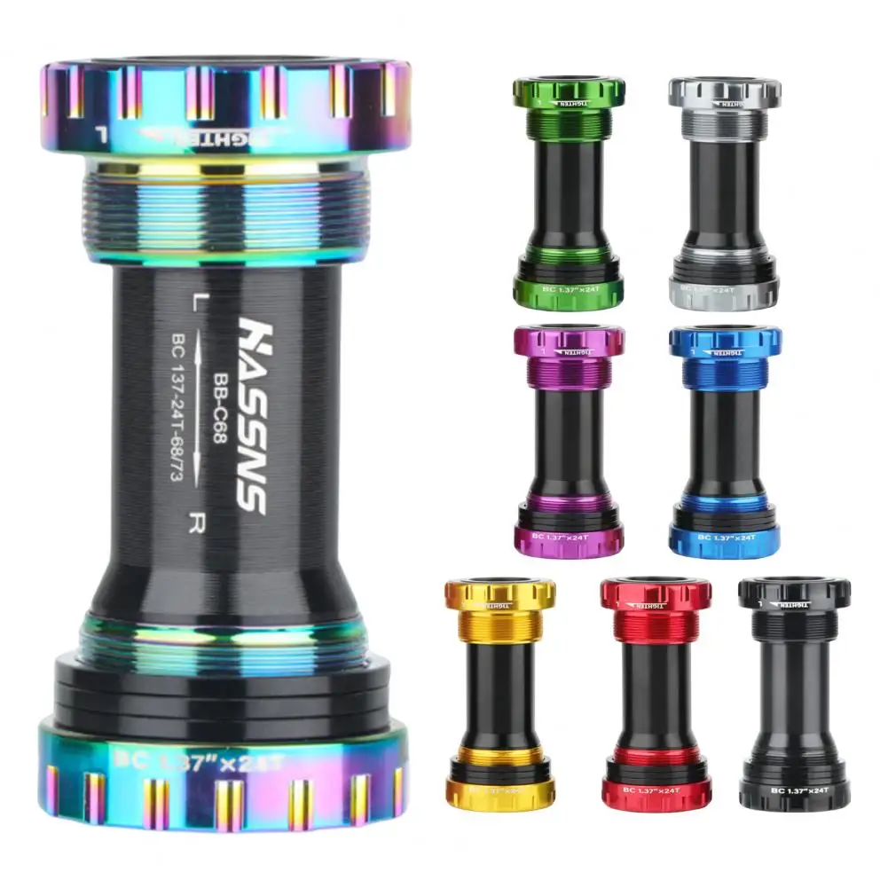 BB52 Bicycle Bottom Bracket M68 Five Way 68/73mm Central Movement Axis for Shimano/for Haomeng/for IXF Thread Bottom Bracket