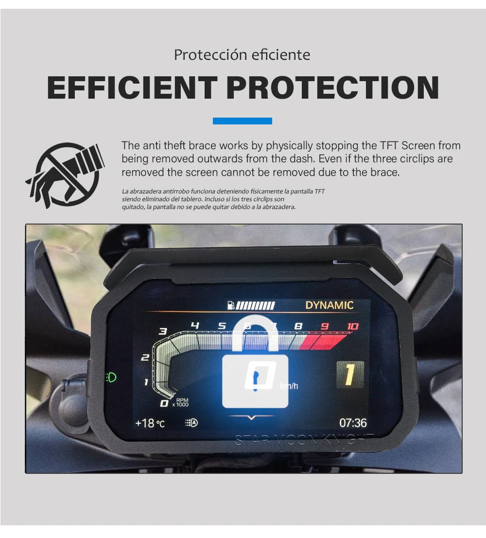 tft display as on the f 850 gs navigation system made in china
