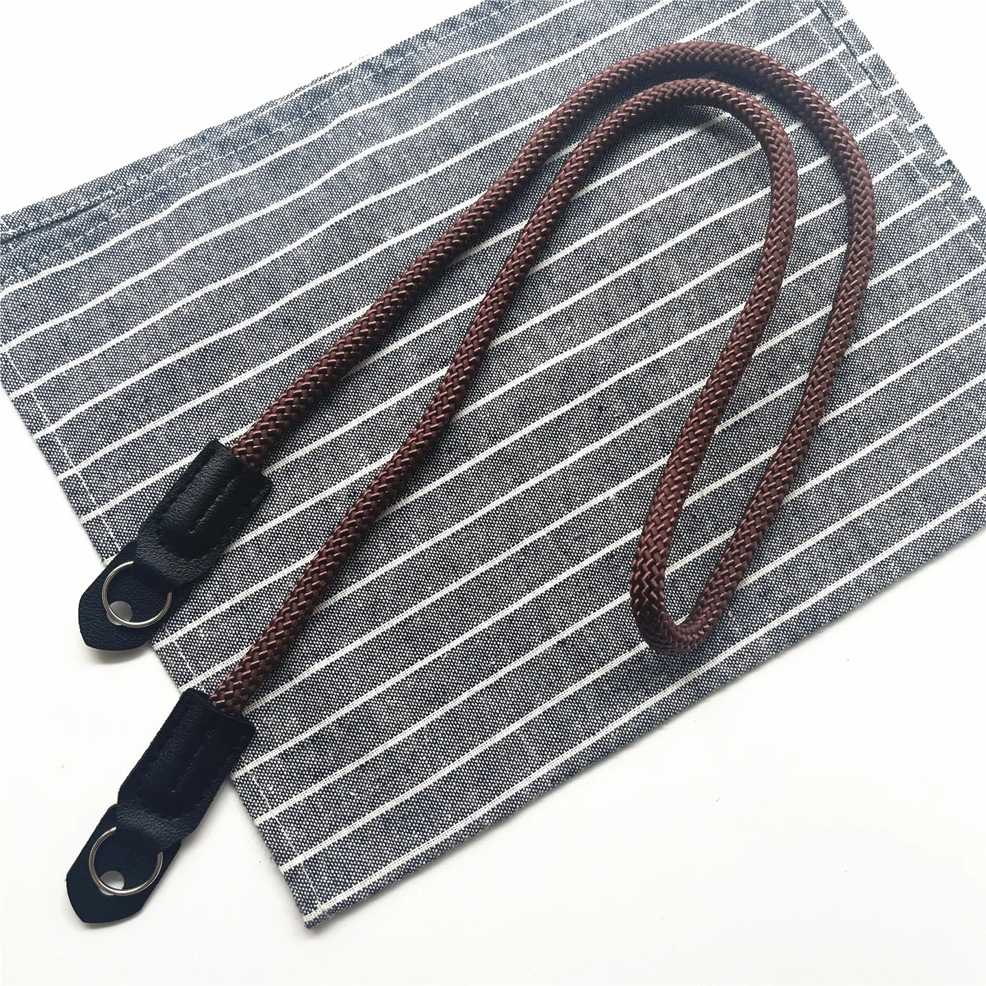 Premium Retro Camera Shoulder Strap - Elegant Round Lanyard Design