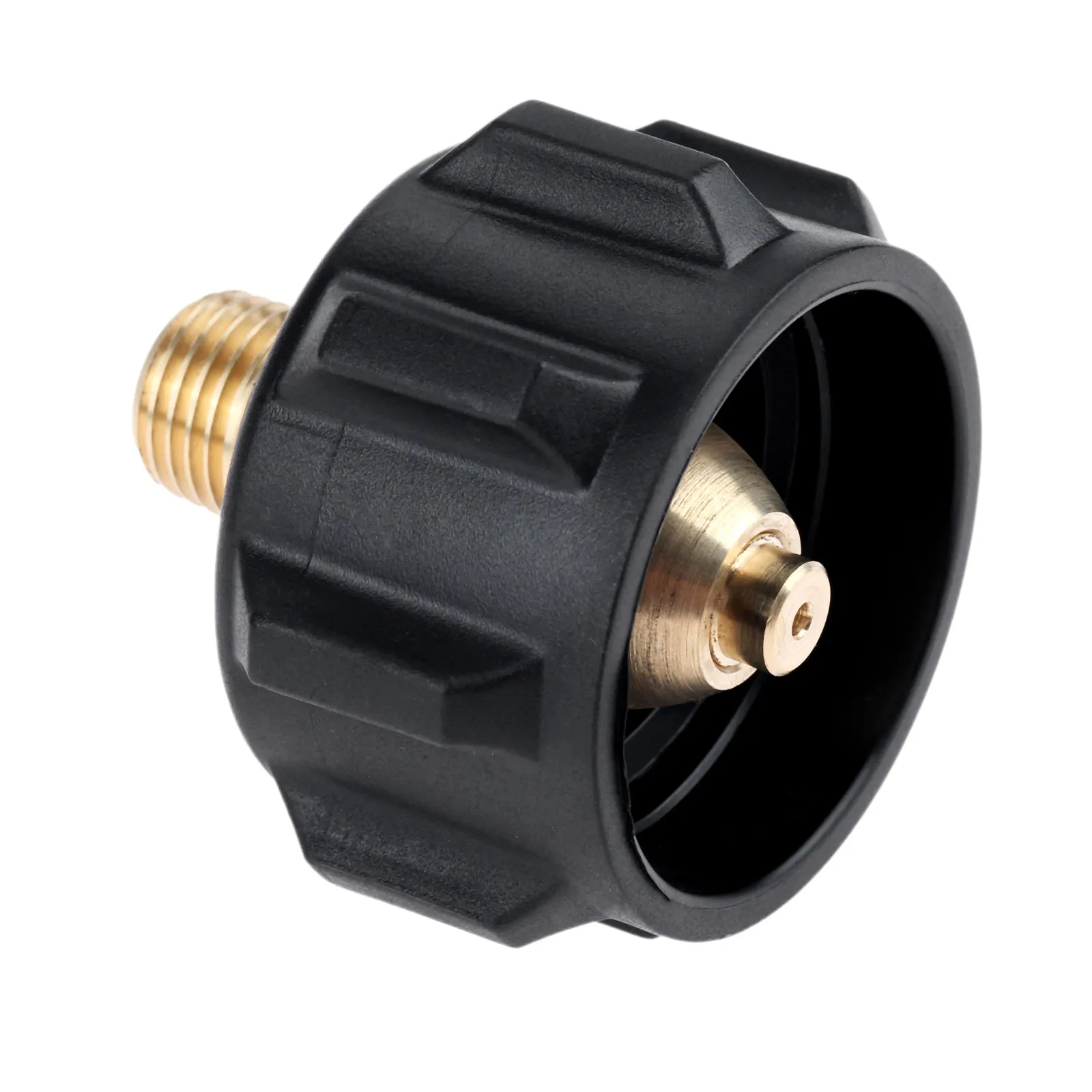 Propane Tank Refill Adapter 1pc QCC1 Propane Refill Adapter with Nut for Tank BBQ Camping