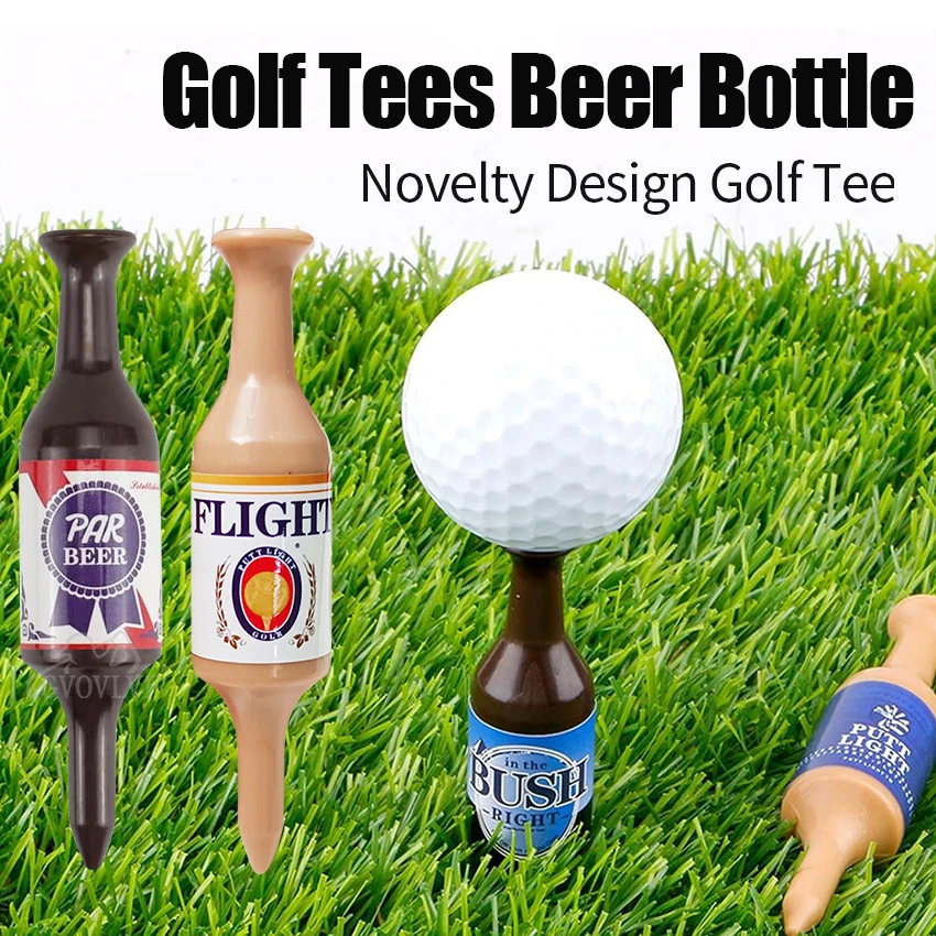 Description Picture 5 of itemBeer Bottle Golf Tees Durable and Recyclable Plastic Golf Tee Accessories Funny Golf Gifts for Men and Women Golfers 3.54"