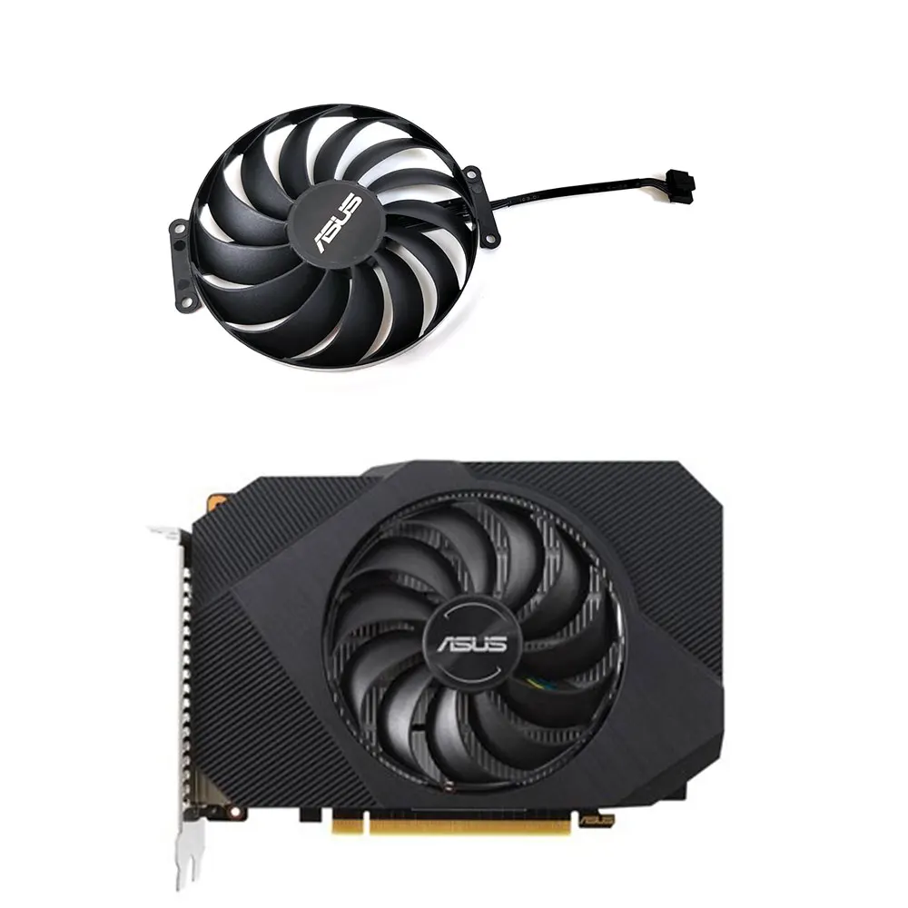 Asus 95Mm 6Pin T129215Su Muslimex Gtx 1650 Gddr6 Ventola Phoenix Gpu, Per Asus Gtx 1650, Rtx 3050 3060 Phoenix Raffreddamento Della Scheda Video