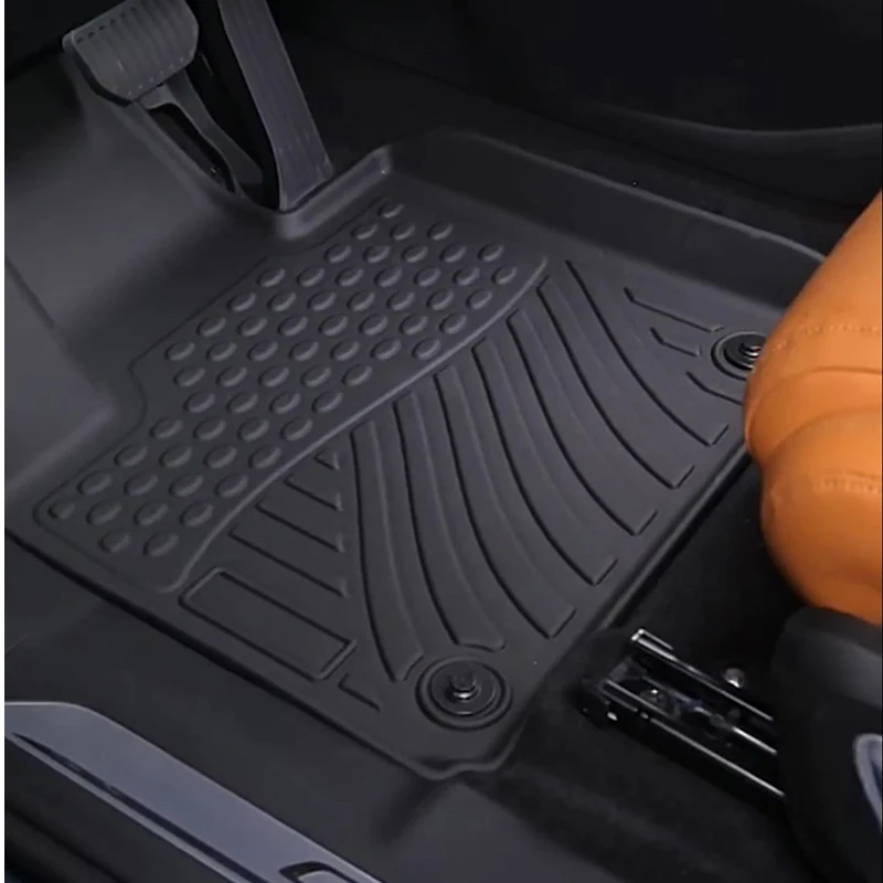 for Xpeng G9 Car Floor Mats Trunk Mats Cargo Liner Protector Waterproof Non-slip Foot Pads-Trunk Carpet Kit