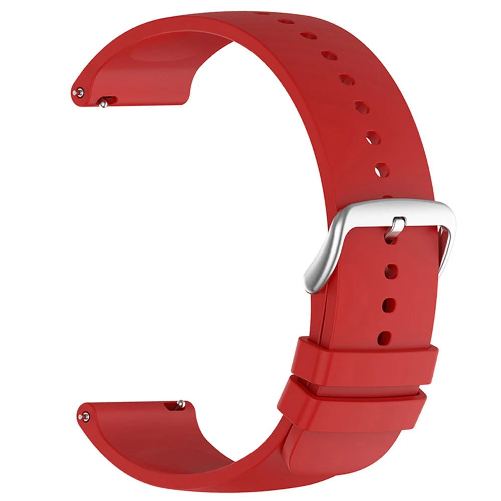 Silicone Smartwatch Band - Versatile Fit, 20mm & 22mm Strap Bracelet